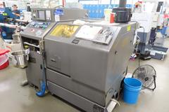 Hardinge Conquest GT CNC Gang Style CNC Lathe, Fanuc 18-T CNC, Part Chute