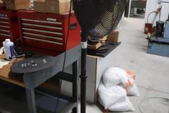 Dayton Shop Fan 24" on Stand, Single Phase
