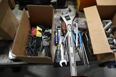 Large Assortment Of Hand Tools, Wrenches, Clamps, Sockets, Allens & More!