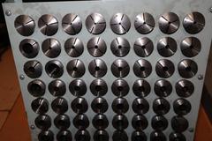 5C Collets in Metal Divider Rack