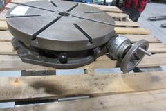 Troyke 18 "Manual Rotary Table w/ 8 T-Slotted Platen Horizontal Mount