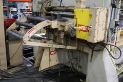 Bliss SC2-500 500 Ton Straight Side Punch Press, Double Crank, 12" Stroke, with Rowe Press Feed, Controls and Coil Reel