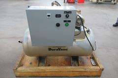Dekker Vacuum Technologies Duravane Vacuum Pump Model RML010T1-01-AS, Rotary Vane Pump with Tank - Single Phase