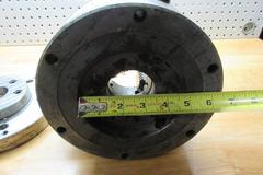 8.25" 3-Jaw Manual Lathe Chuck Direct Mount with Adapter Plate