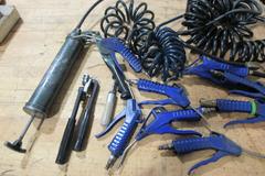 Air Hoses, Air Guns, Grease Gun