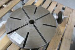 Troyke 18 "Manual Rotary Table w/ 8 T-Slotted Platen Horizontal Mount