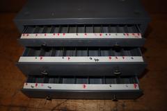 Huot 3-Drawer 1/16 - 1/2 Fractional Jobber Drill Index