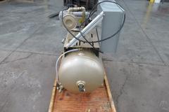 Dekker Vacuum Technologies Duravane Vacuum Pump Model RML010T1-01-AS, Rotary Vane Pump with Tank - Single Phase