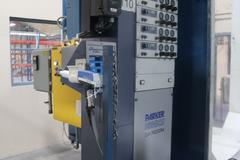 Therma-Tron-X Powder Coating Booth with Parker Ionics GX700M Elextrostatic Pain Controls