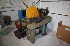 Everett 16" Abrasive Chop Saw, 10 HP Motor, Hand Feed, Vise, Coolant System