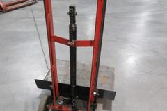 Global Die Cart 30" x 22" Platform 48" Lift Height, Foot Lever Operated 