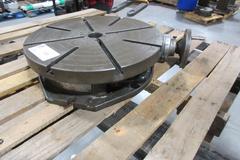 Troyke 18 "Manual Rotary Table w/ 8 T-Slotted Platen Horizontal Mount