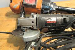 Black & Decker, Dayton Angle Grinders W/ Assorted Abrasives 4.5", 7", 9"