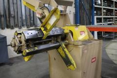 Bliss SC2-500 500 Ton Straight Side Punch Press, Double Crank, 12" Stroke, with Rowe Press Feed, Controls and Coil Reel