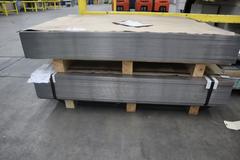 Steel Sheet Material, (2) Stacks of CRS .0598" x 48" x 36", (250 pcs Total)