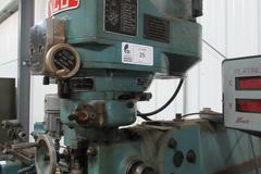 Enco 100-1529 Vertical Knee Mill, 9x42 Table, Power Table Feed, DRO
