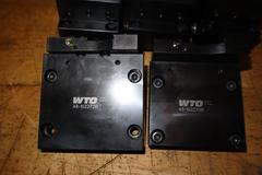 WTO Cut Off Holder 48-102272R (2) & GlobalCNC 1” ID 2" CL Static Tool Block QT200-8425 (3)