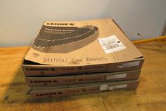 Lenox Bandsaw Blades 12'9" x 3/8" x .035" (2), 13'3" x 1" x .035" (2) 