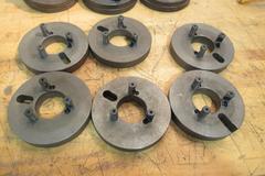 Lathe Drive Plates D1-6 (3) & D1-4 (6)