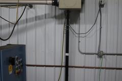 MistBuster Mist Collector on Adjustable Height Stand, Single Phase