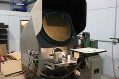 Mitutoyo PH-350A Optical Comparator, 13" Screen, Acu-Rite Qwikcount 2 Axis Digital Readout