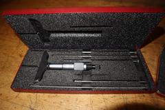 Starrett 150MM Dial Caliper & 0-6" Depth Micrometer
