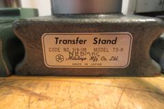 Various Height Gage Stands 10"-25" (4); 1 Mitutoyo, 1 Tumico w/ Indicator, 2-No Name