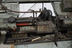 Enco 7" x 12" Horizontal Band Saw, 3/4" Blade, Portable on Wheels