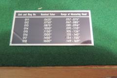 Diatest Small Hole Dial Bore Guage Sets (2) .0625"-.375" in Wooden Cases