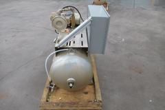 Dekker Vacuum Technologies Duravane Vacuum Pump Model RML010T1-01-AS, Rotary Vane Pump with Tank - Single Phase