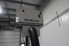 MistBuster Mist Collector on Adjustable Height Stand, Single Phase