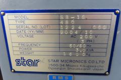 Star SB-16 Type C CNC Swiss Type Automatic Screw Machine, Fanuc 18i-TB, Mist Collector, High Pressure Coolant and MORE!