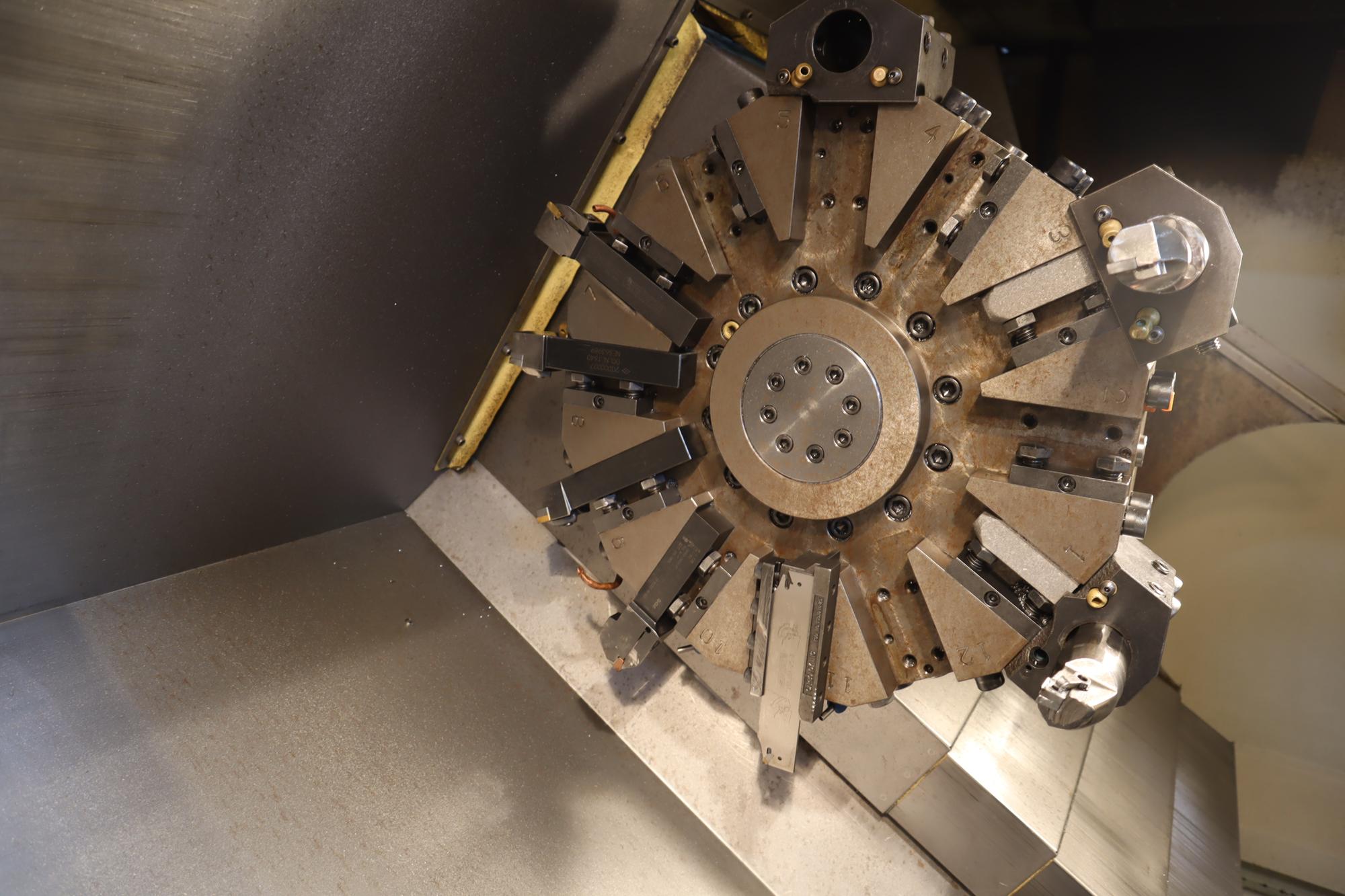 Machines Used | Haas SL-30 Big Bore CNC Turning Center