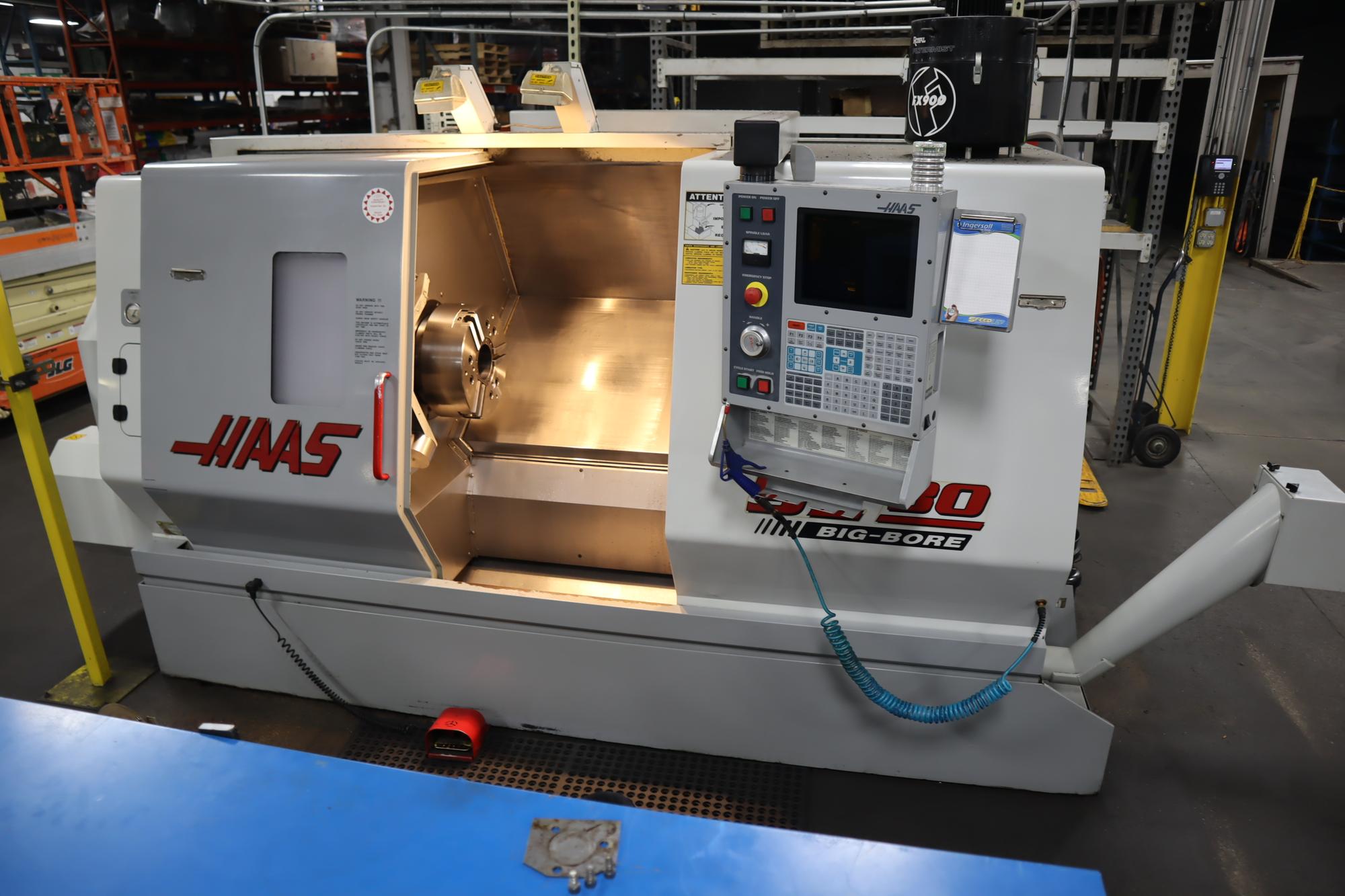 Machines Used | Haas SL-30 Big Bore CNC Turning Center