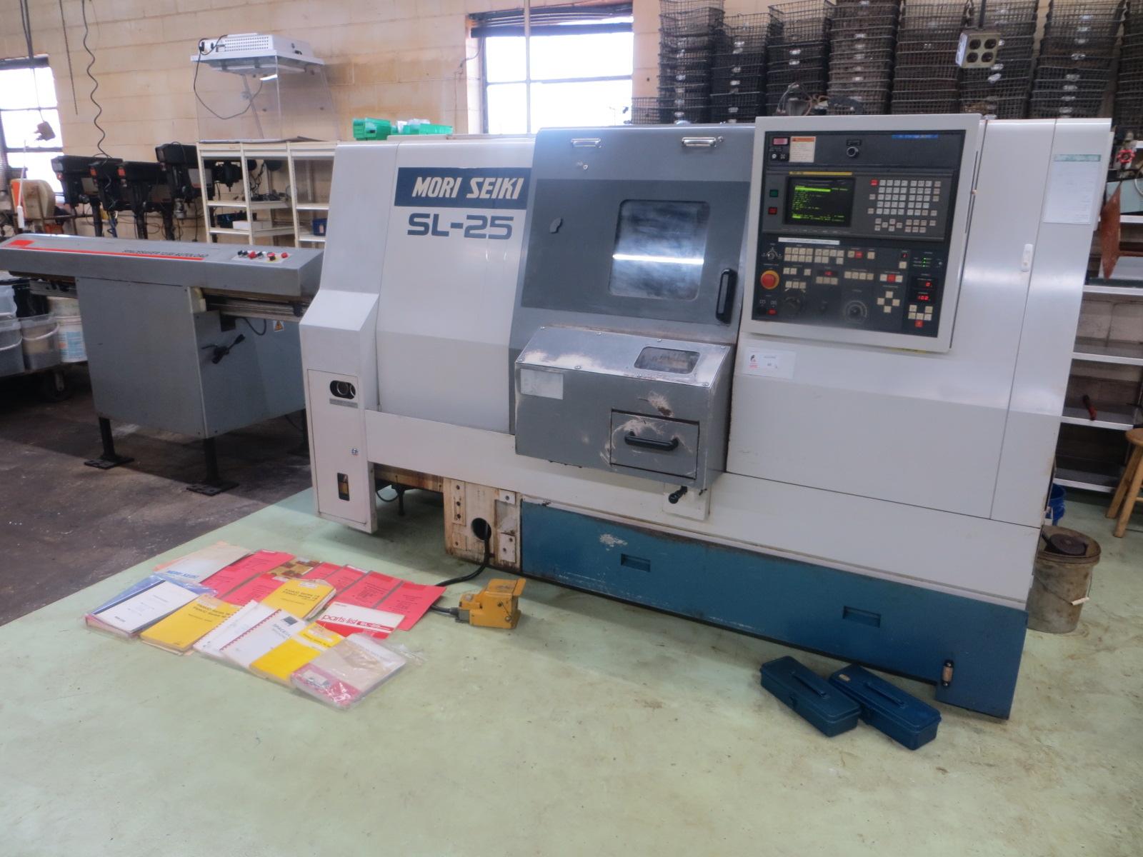 Machines Used | Mori Seki SL-25B/500 2 Axis Turning Center w SMW
