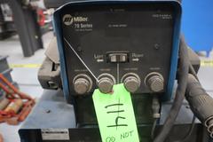 Miller DeltaWeld 452 Welding Power Source, Miller 70 Series Wire Feed Unit, Mig Gun - NOT OPERATIONAL