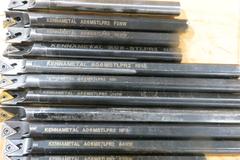Assorted Indexable Boring Bars, Mostly Kenametal