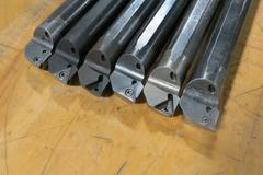 Assorted Indexable Boring Bars, Mostly Kenametal
