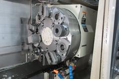 Hitachi Seiki HICELL 23II CNC Turning Center | Lathe, Seicos Sigma 18 CNC, Live Milling, C-Axis, Turret Plus Tool Changer, Y-Axis