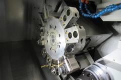 Tsugami M08SY CNC Lathe Turning Center, Live Milling, Sub-Spindle, Y-Axis, LNS Bar Feed, New 2022 - Very Low Hours!