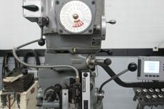 Bridgeport 2J Vertical Knee Mill, Variable Speed Spindle, Acu-Rite 3-Axis DRO Model 200S, Servo 150 X-Axis DRO
