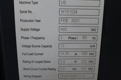 Makino U6 B CNC Wire EDM Electrical Discharge Machine, Hyper i Control, Programmable MMK Rotary Table, Auto Thread, Dielectric System - Only 712 Machining Hours!
