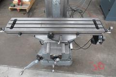 Bridgeport 2J Vertical Knee Mill, Variable Speed Spindle, Acu-Rite 3-Axis DRO Model 200S, Servo 150 X-Axis DRO