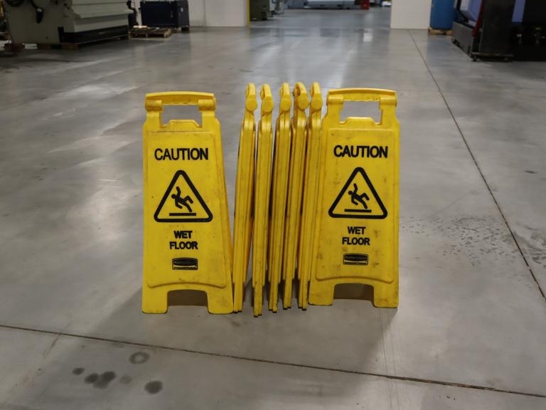 Wet Floor Signs *Caution* (7)