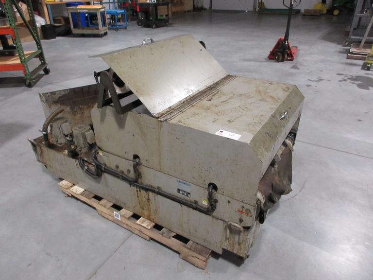 Surface Grinder Coolant Separator Tank Paper Filtration, With Cleaning & Cooling Pumps