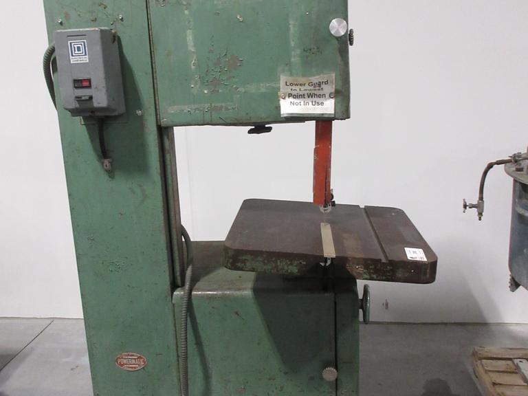 Powermatic 81 Vertical Band Saw 20" 1.5HP Motor