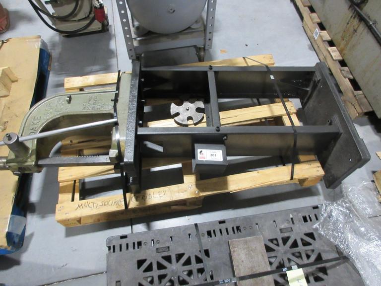 Dake Model #1 Arbor Press, On Stand