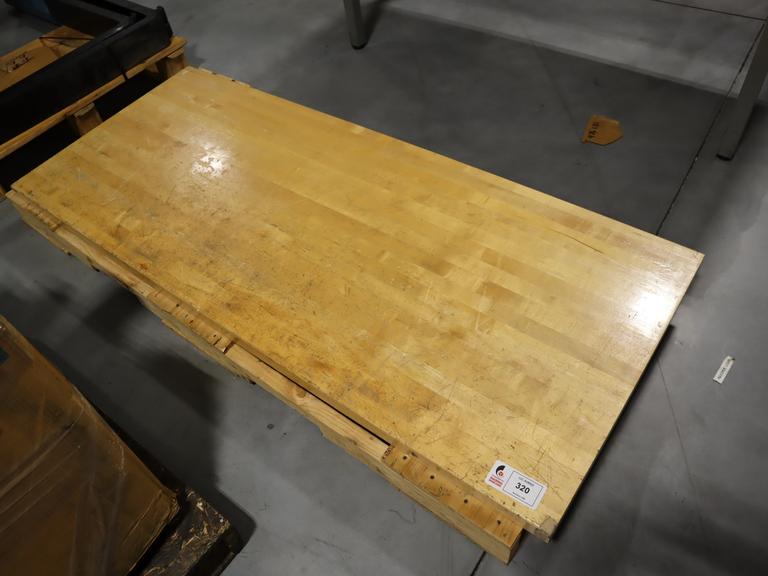 Butcher Block Wood Top