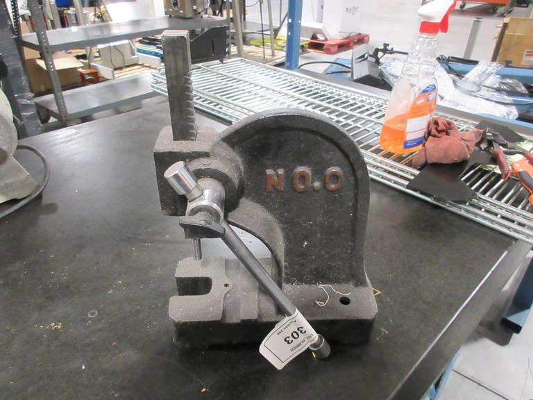 Dayton 1/2 Ton Arbor Press