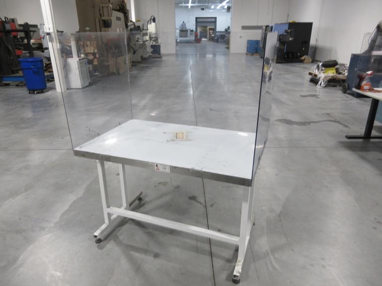 Terra Universal Stainless Steel Table Perforated, Cleanroom 